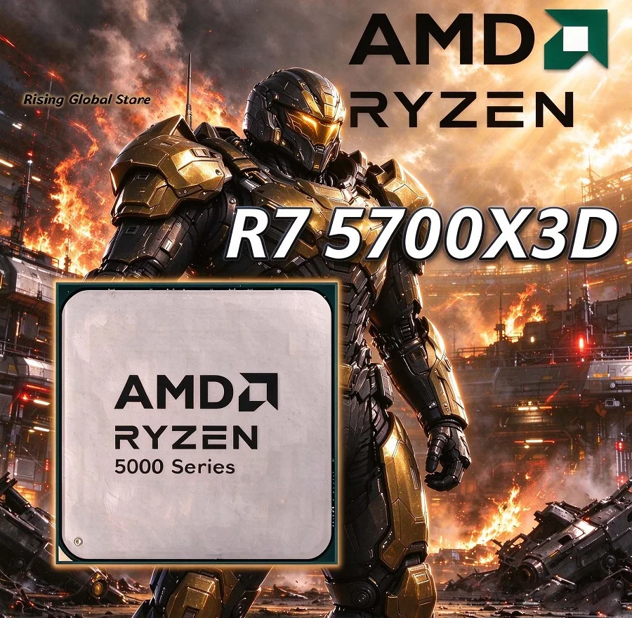 AMD Ryzen 7 5700X3D Gaming CPU - Amd Cpu Ryzen 7 recension och pris