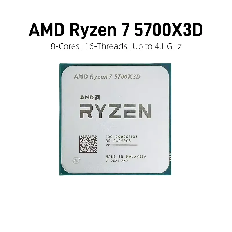 AMD Ryzen 7 5700X3D Gaming CPU - Amd Cpu Ryzen 7 recension och pris