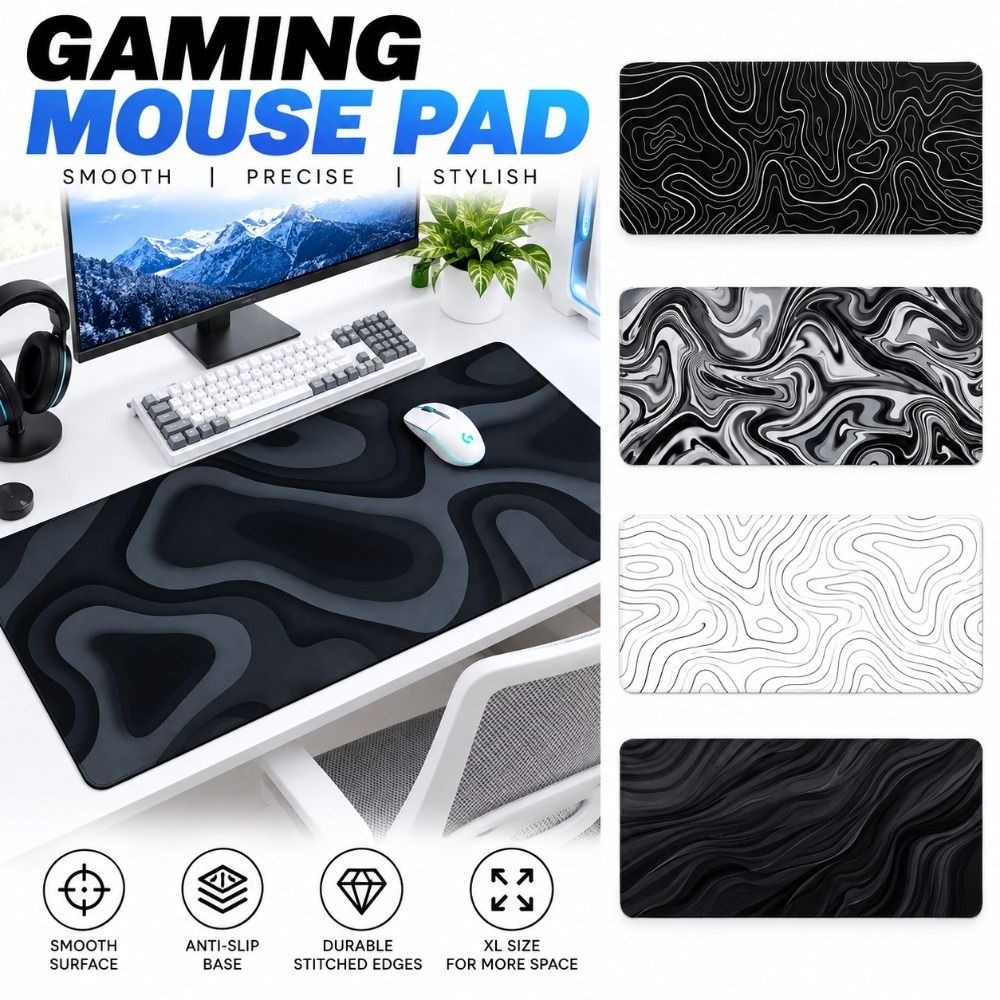 Large Gaming Mouse Pad Anti-Sl - Gaming Keyboard Nearby recension och pris