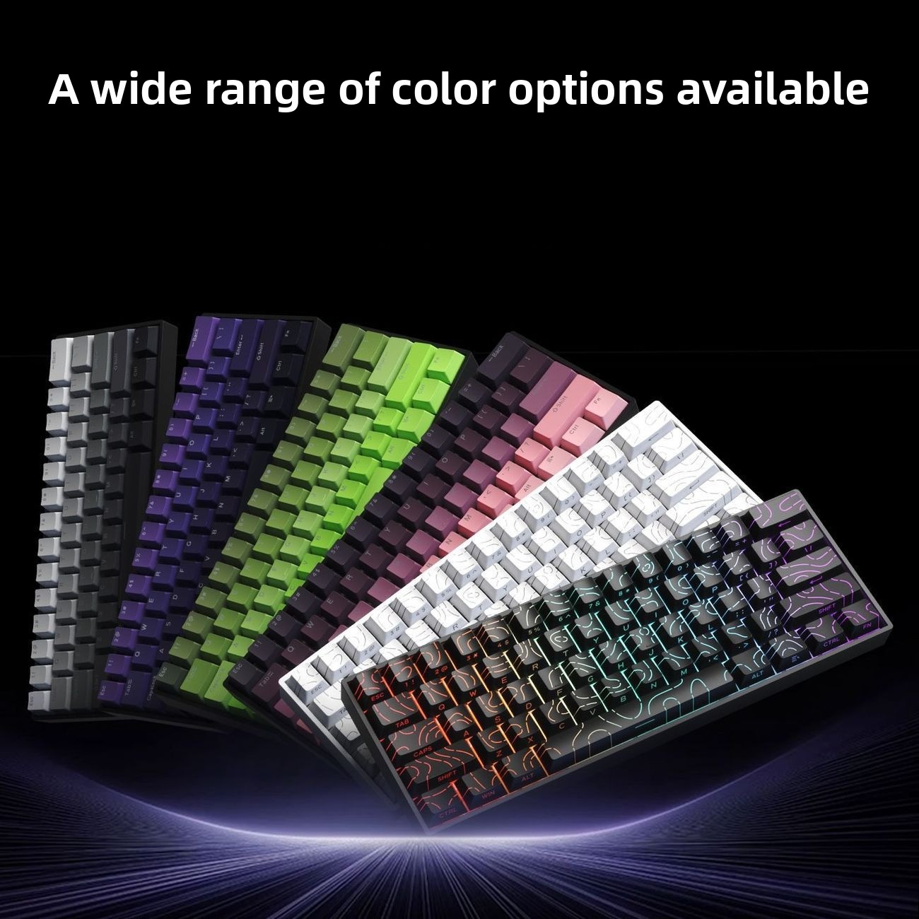Teclado 60% Wireless Bluetooth - Keyboard Gaming Blue Switch recension och pris