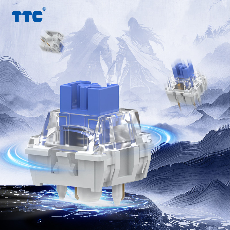 TTC Brother V2 Tactile Clicky  - Gaming Keyboard Hot Swappable recension och pris