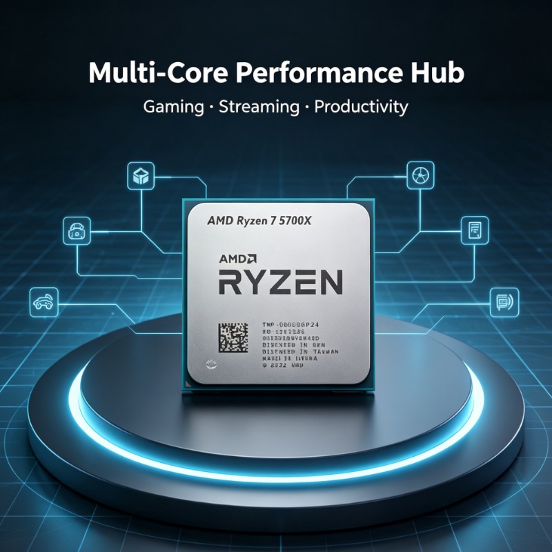Ryzen 7 5700X AMD R7 5700X Pro - Amd Cpu Ryzen 7 recension och pris
