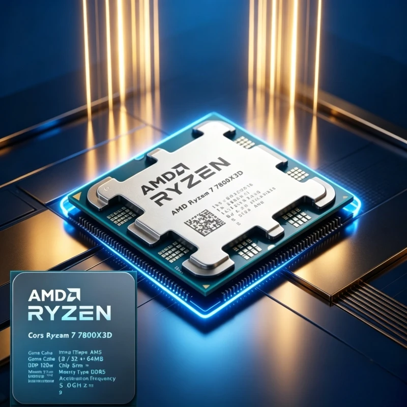 AMD Ryzen 7 7800X3D 8 Core 16  - Amd Cpu Ryzen 7 recension och pris