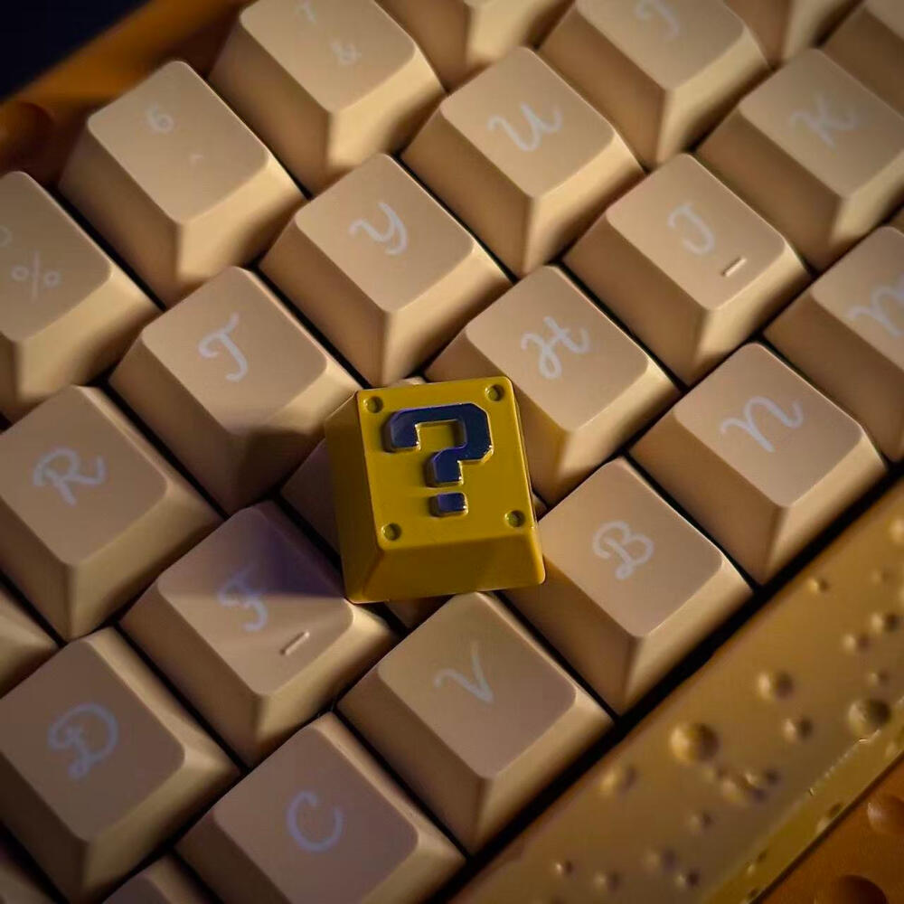 Retro 8-Bit Pixel Question Blo - Gaming Keyboard Nearby recension och pris