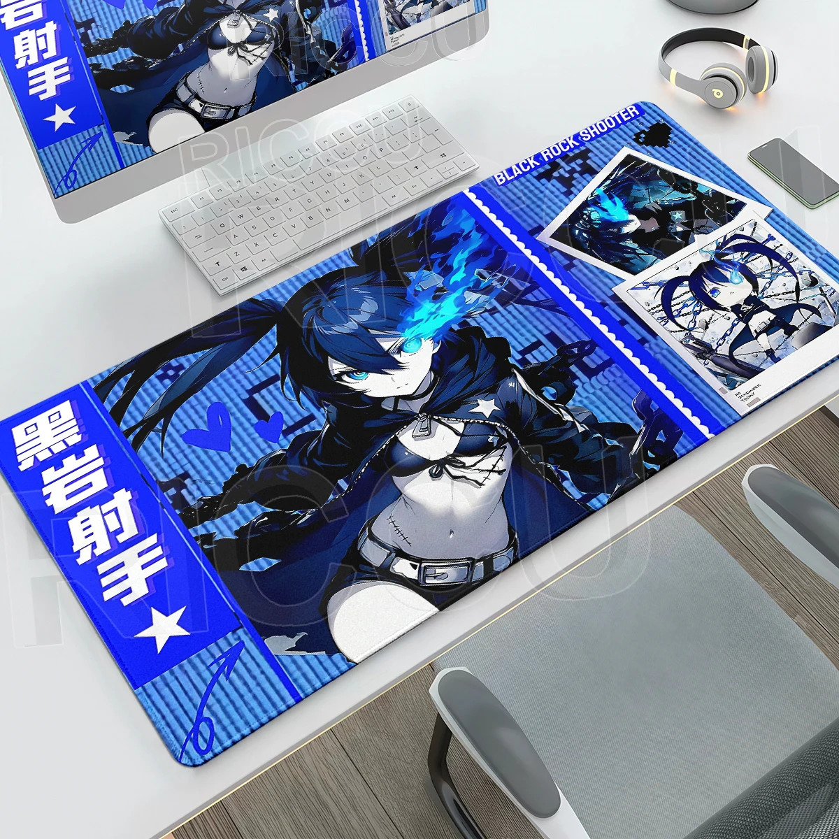 Anime Cool Girl Black Rock Sho - Gaming Keyboard High Ground recension och pris