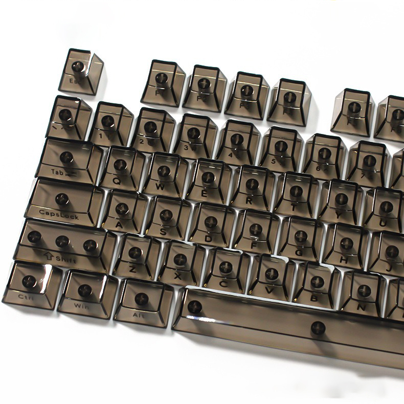 Crystal Transparent Cherry Pro - Gaming Keyboard No Rgb recension och pris