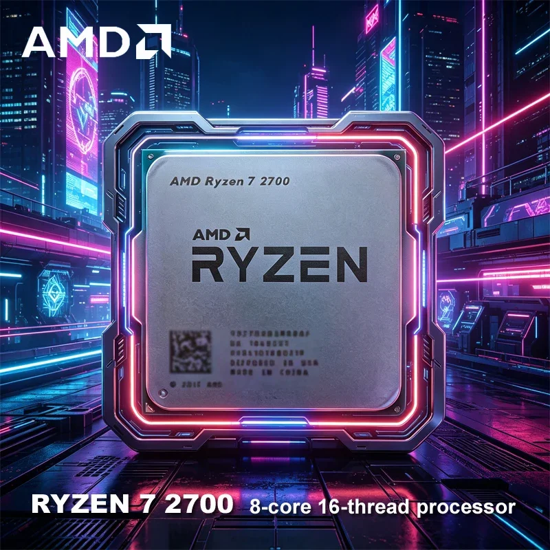 AMD Ryzen 7 2700 Desktop CPU 8 - Amd Cpu Ryzen 7 recension och pris